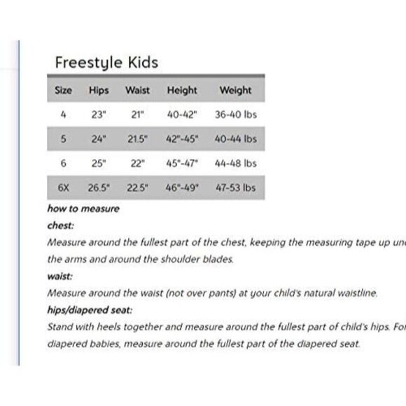 Freestyle Revolution One-Piece Girl's Swimsuit - Mini Pindots - Mettalic Size 5 - Picture 3 of 3